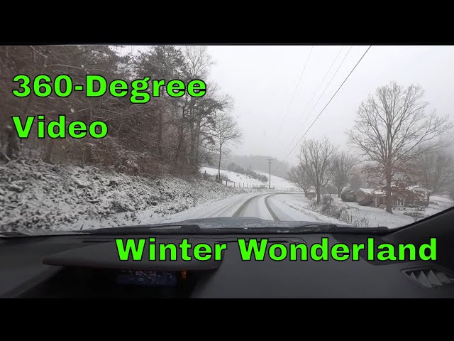 WRX STI In The Snow | 360-Degree Video | Southwest Virginia | Part 2