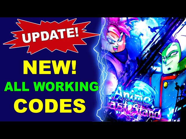 *NEW* ALL WORKING ANIME LAST STAND UPDATE CODES - ROBLOX ANIME LAST STAND CODES