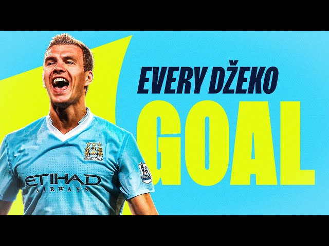 EVERY EDIN DZEKO GOAL FOR MAN CITY | Which of the 72 was his best in blue?