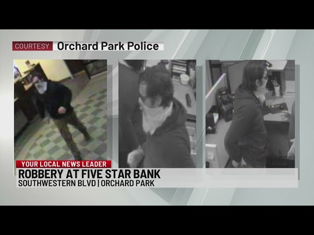 Orchard Park police investigating bank robbery