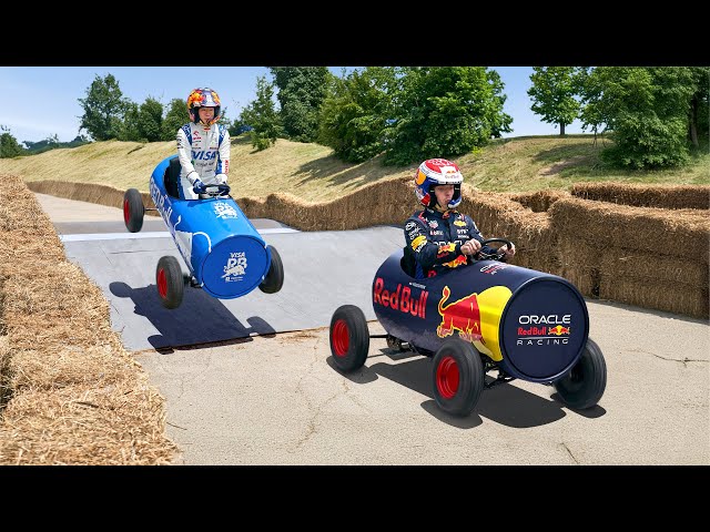 Fastest Soapbox Wins! (F1 Driver Race) 🏁