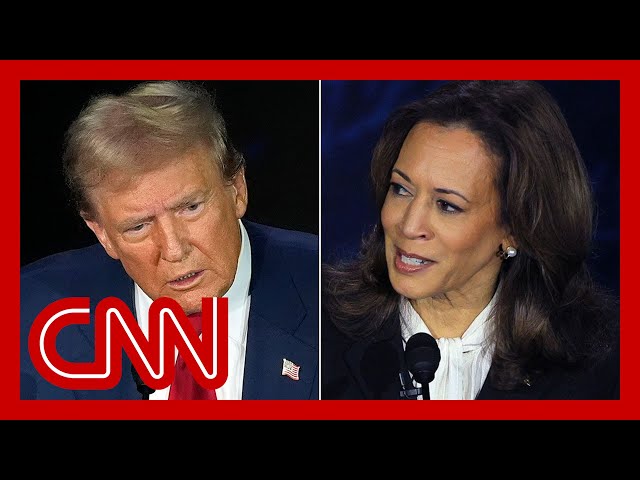 Harris reacts to Trump saying he ‘couldn’t care less’ about her race