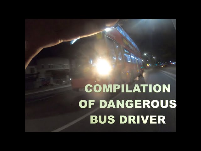 Compilation of Worst & Most Dangerous TFL Bus Drivers