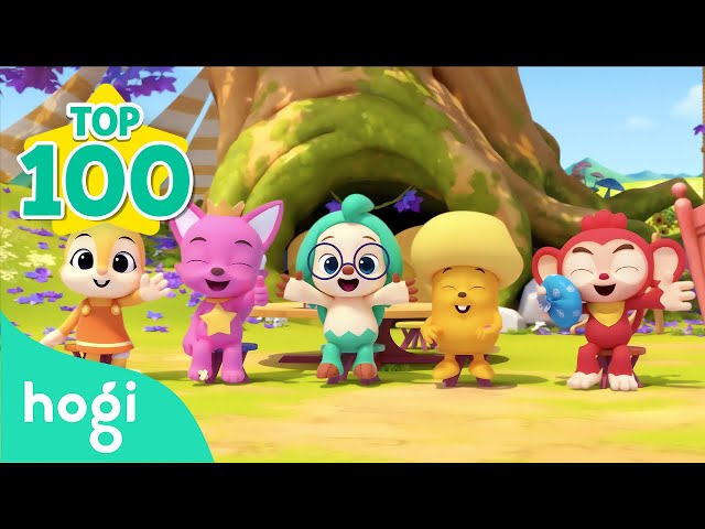 [🎵TOP100] Kids' Favorite Songs｜Boo Boo Song + More｜Hogi Pinkfong