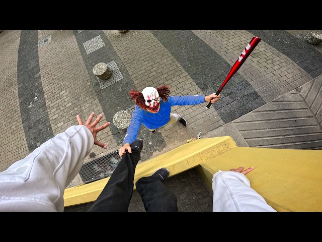 Horror Clowns VS Parkour POV | Halloween Chase VIII