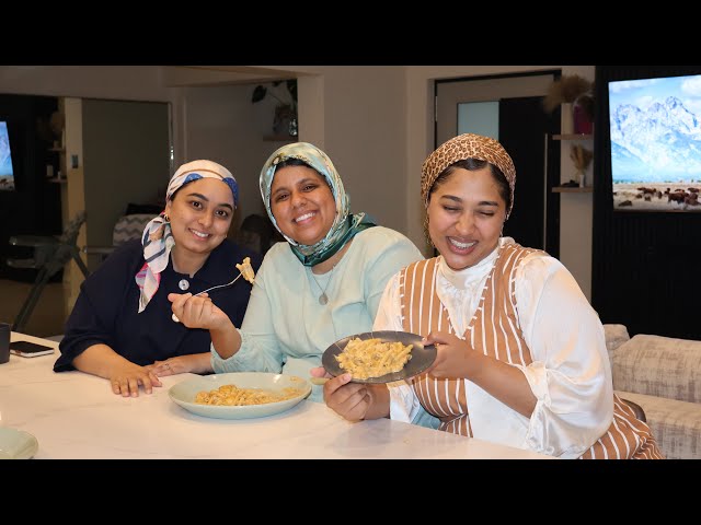 Had to get some help in the kitchen !