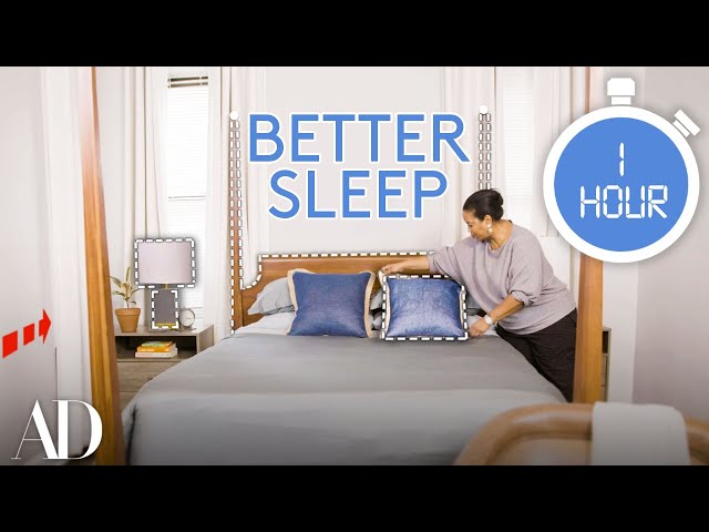 1-Hour Bedroom Redesign For Better Sleep | Room Refresh | Architectural Digest