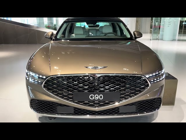 GENESIS G90 | ‘Valencia Gold’ Exterior #genesisg90 #g90