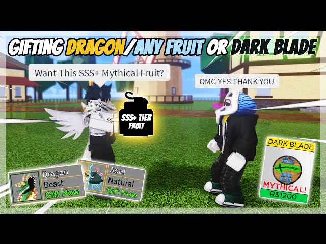 Win Dragon Fruit or Dark Blade If You Answer This "Blox Fruits" Question Correct!