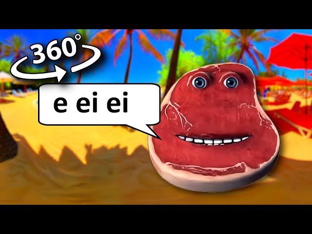 360 VR  ei ei ei I'm on vacation VS oi oi oi Red Larva😍😲🤩