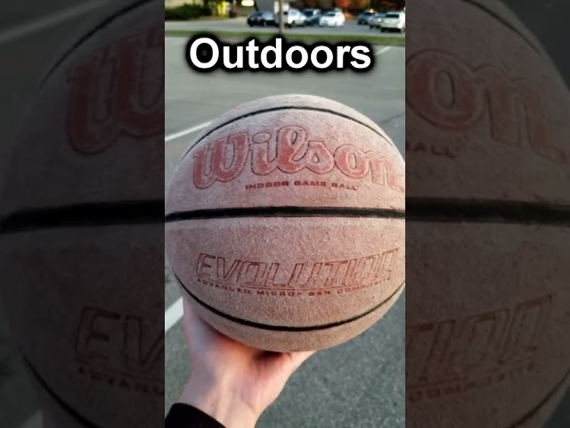 How to RUIN an Indoor Wilson Evo Basketball 🏀😡