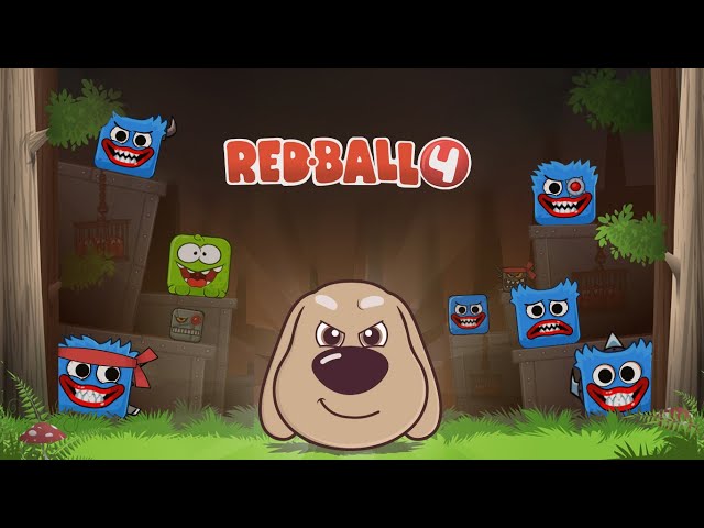 Red Ball 4 | Talking Ben Vs  Huggy Wuggy Boss | All Level | All Bosses