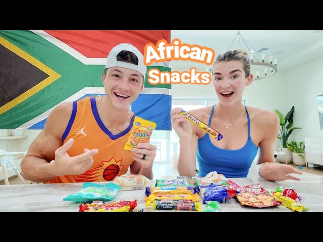 Trying AFRICAN SNACKS For The First Time!!