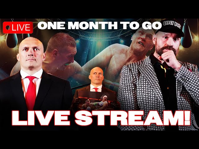 ONE MONTH TO GO TILL FURY VS USYK 2..GMAN AND DELBOY (DISTURBED REALITY) DISCUSS AND BREAKDOWN..!!