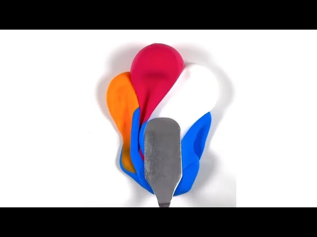 Colour Mixing (part 15) #slime #asmr #satisfying