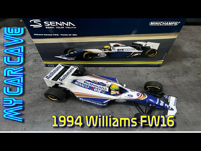 1994 Williams FW16 Pacific GP driven by Ayrton Senna in 1/12th by Minichamps