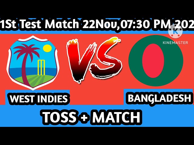 WESTINDIES 🆚 BANGLADESH  TODAY MATCH  PREDICTION 1ST TEST MATCH AAJ KA TOSS MATCH KON GITEGA 2024