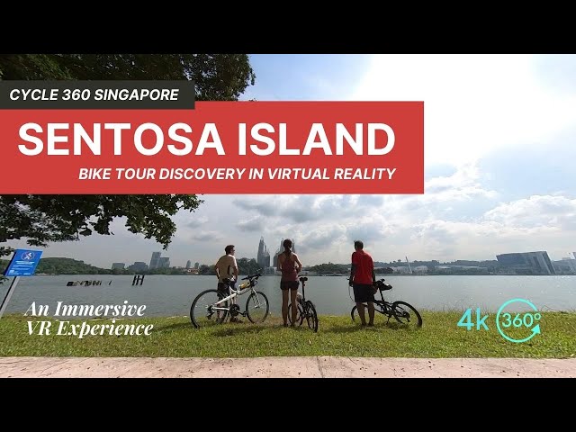 Cycling Around Sentosa in Virtual Reality | Island Life | Bike Tour Discovery | CYCLE 360