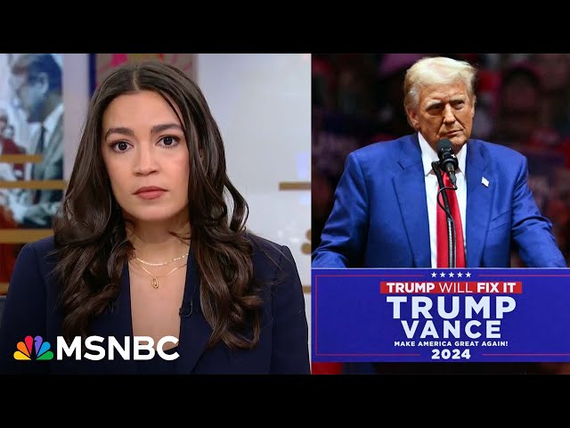 Rep. Ocasio-Cortez: Trump's rally was a hate rally; this was not just a presidential rally