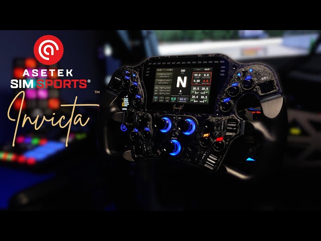 100% HYPE WORTHY! | The Asetek Invicta Sim Racing steering wheel is here!