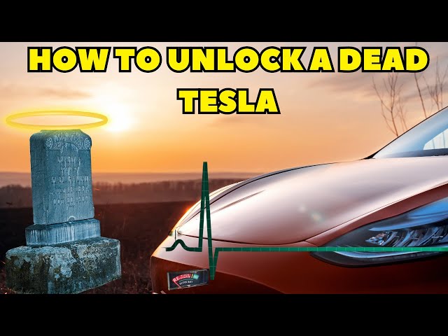 How to unlock and recharge a dead Tesla