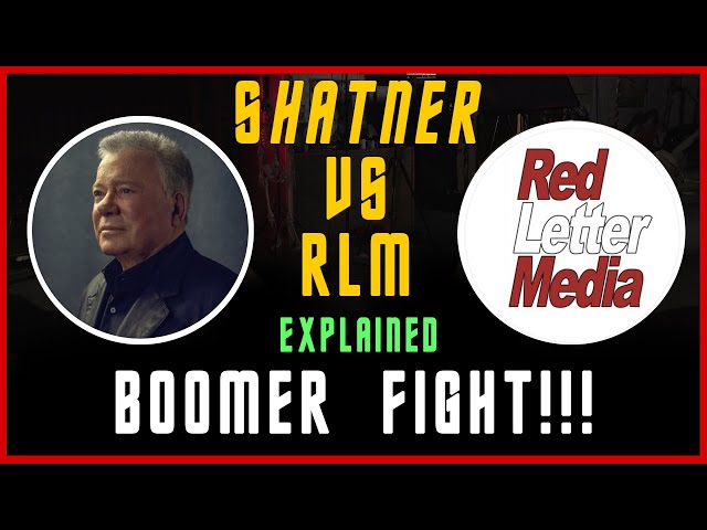 Boomer Fight! Shatner VS RLM Explained!