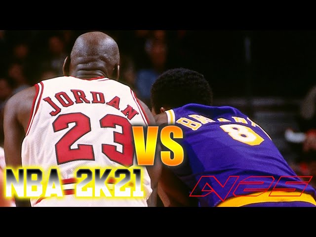 NBA 2K21 - Team Jordan 90's vs Team Kobe 00's