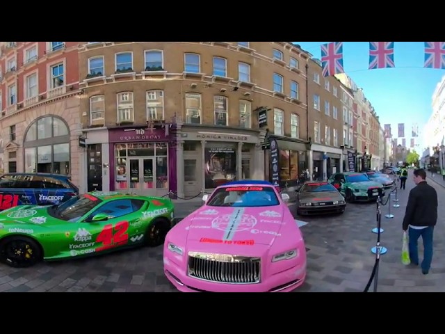 Gumball Rally London Convent Gardens 360º VR