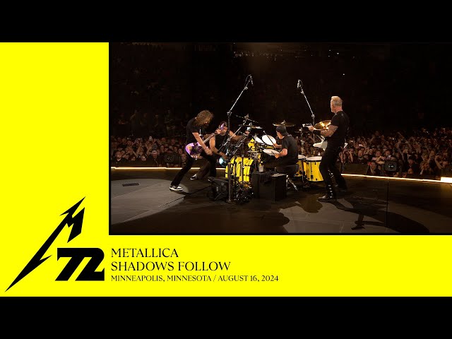 Metallica: Shadows Follow (Minneapolis, MN - August 16, 2024)