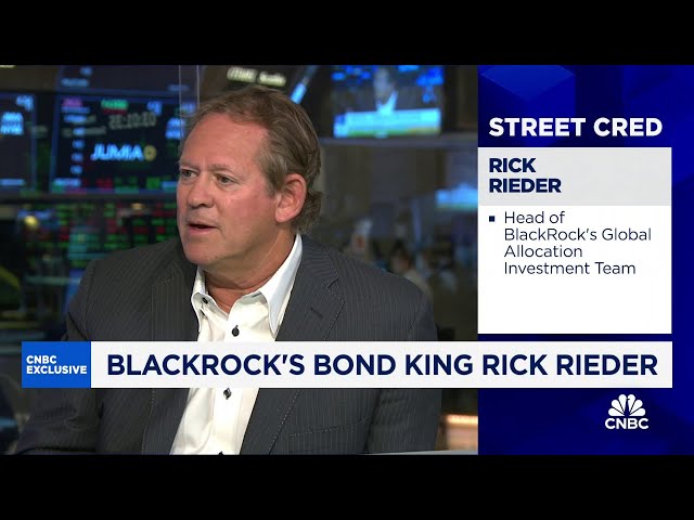 BlackRock's Rick Rieder: 'extraordinary' market move pricing in recession was too much