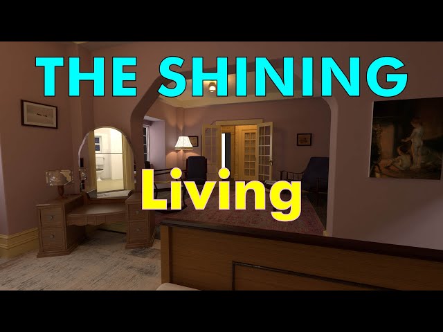 The Shining - The Caretaker's Living PANORAMIC