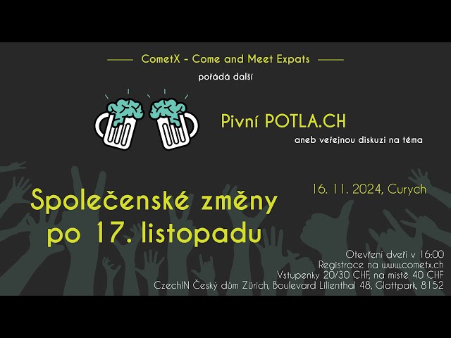 Pivní POTLA.CH - O společenských změnách po 17. listopadu