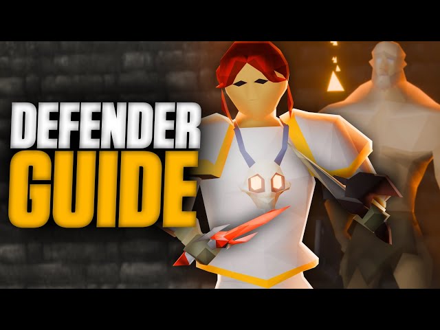 The Only OSRS Defender Guide You'll Ever Need