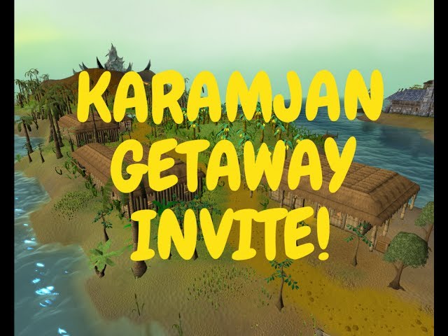 [RS] - Karamjan Getaway Invite!