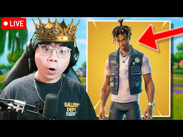 🔴 *LIVE* NEW JUICE WRLD + JORDAN SHOES FORTNITE CHAPTER 2 UPDATE!