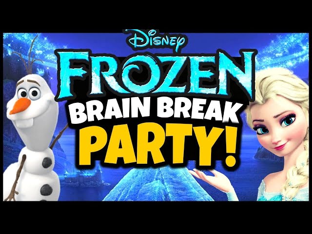 ❄️ Frozen Brain Break Party ❄️ Freeze Dance ❄️ Just Dance