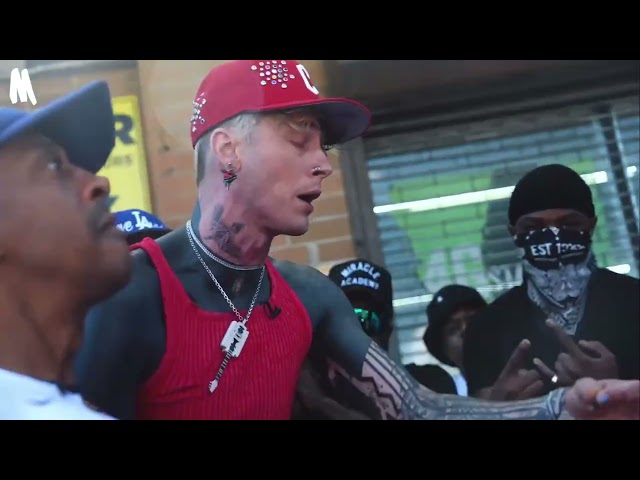 MGK Freestyle🔥 | MGK Day in Cleveland | Gillie Da King | MILLION DOLLAZ WORTH OF GAME