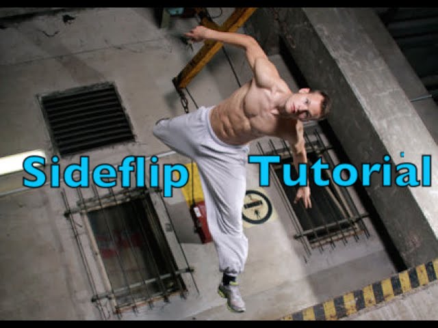 Sideflip Tutorial #2 - Parkour / Freerunning ( deutsch / german )