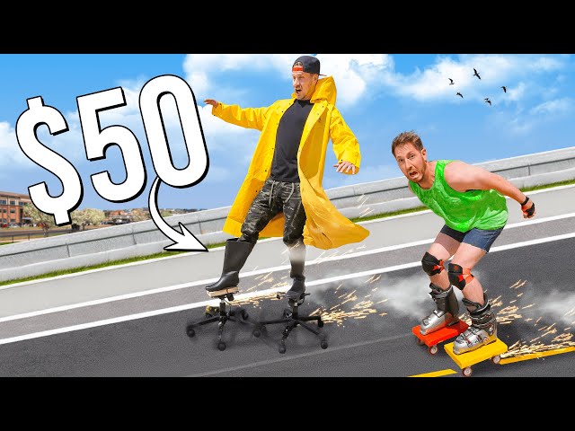 Ultimate Homemade Rollerblades Build Battle!