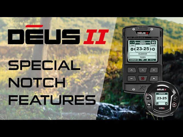 XP DEUS II Activating the Notch Feature | XP Metal Detectors