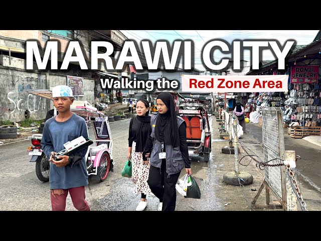 Exploring th Islamic City of Marawi the Red Zone in Lanao del Sur Mindanao Philippines [4K HDR]