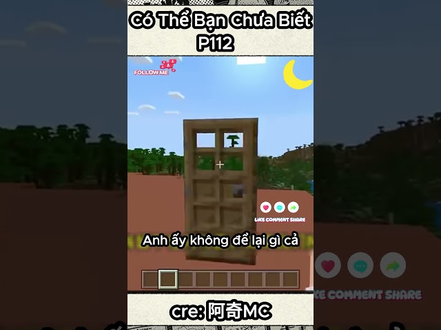 Những Điều Bạn Chưa Biết Trong Minecraft