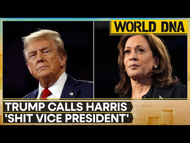 US Elections 2024: 'A Shit Vice President' Trump Slams Harris Over Illegal Immigration And Economy