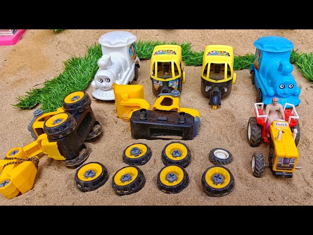 बच्चों आज tractor और jcb ke wheels ढूंढेंगे | gadi wala cartoon | tractor wala video | kids cartoon