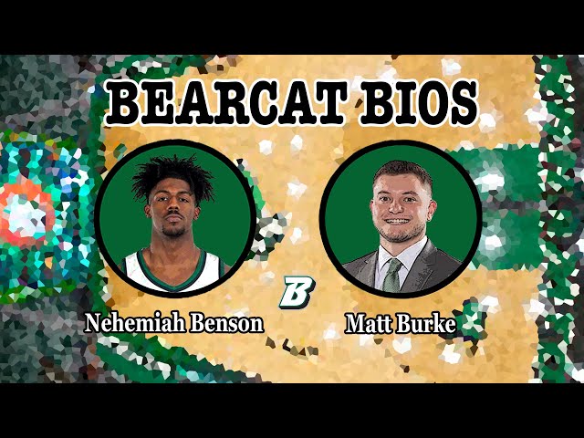 MBB Bearcat Bios, Episode Three: Nehemiah Benson