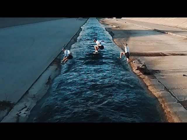 We jump the LA RIVER 🇺🇸