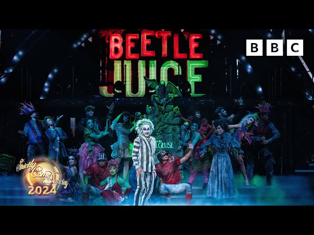 Our Pros turned on the juice for this brilliant Beetlejuice themed dance ✨ BBC Strictly 2024