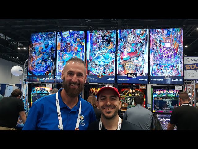 JERSEY JACK PINBALL PINBALL XP AT IAAPA 2024 IN ORLANDO FL