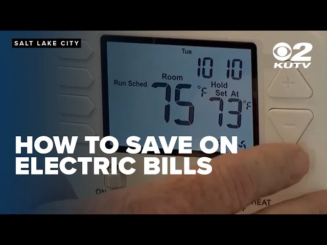 How to save on your electric bill during the summer