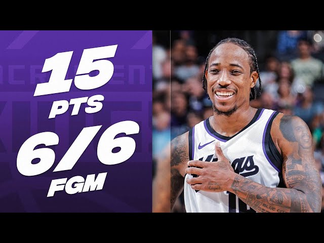 DeMar DeRozan COULD NOT MISS In His Kings Debut! 👀 | October 9, 2024